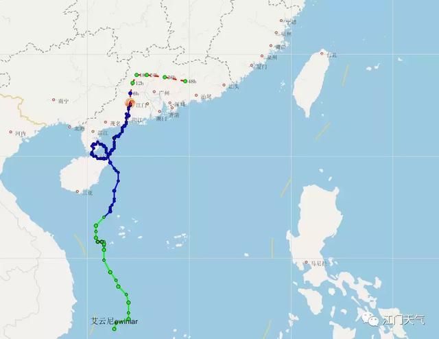 江门全市暴雨红色预警信号生效！全市停课！