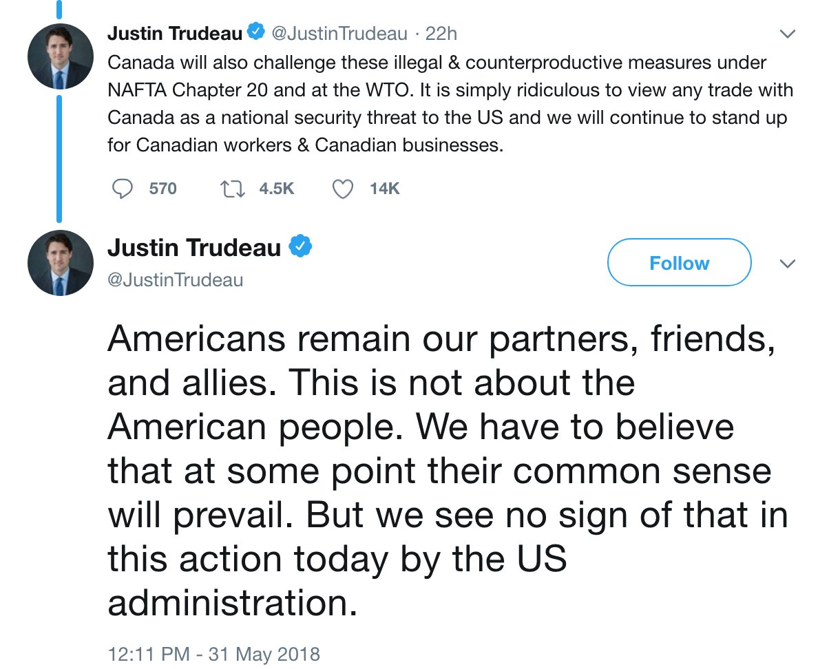 连好邻居也不放过 美国终于和加拿大撕破脸