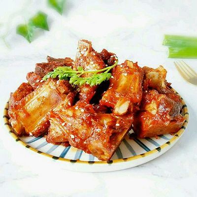 #排骨糖醋挑战赛#精品菜谱(中餐厅版)梦见别人生猪肉吃图片