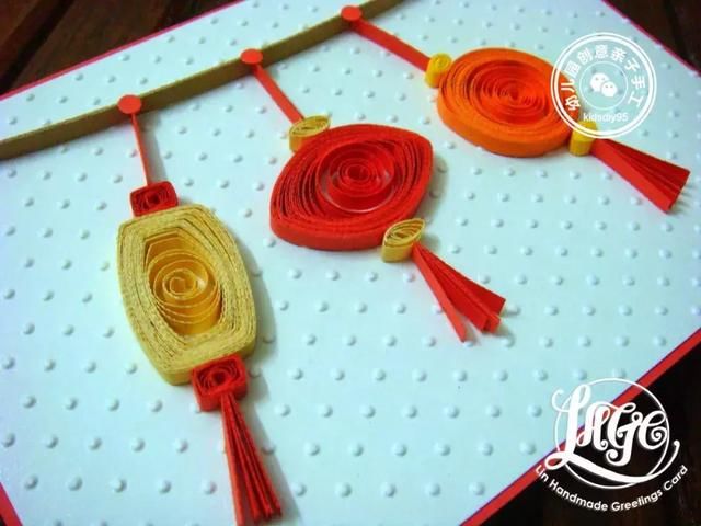 纸艺中的另类高级玩法,衍纸手工创意,简单又美