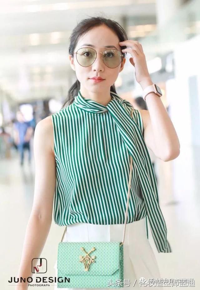 张柏芝,李沁,韩雪机场私服,活动私服搭配