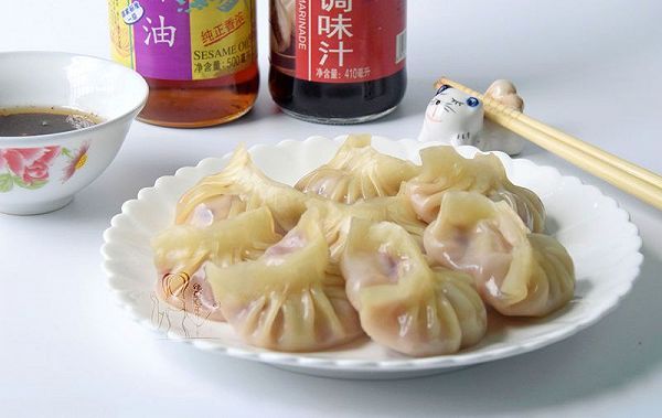 白菜紫甘蓝猪肉饺子