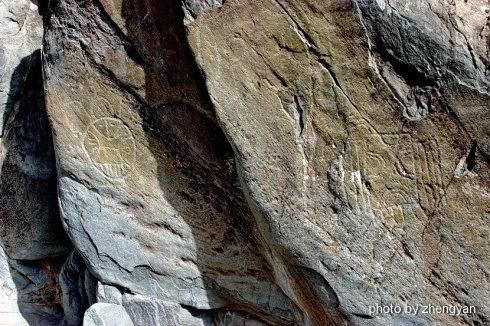 在“贺兰山岩画遗址公园”看远古文化