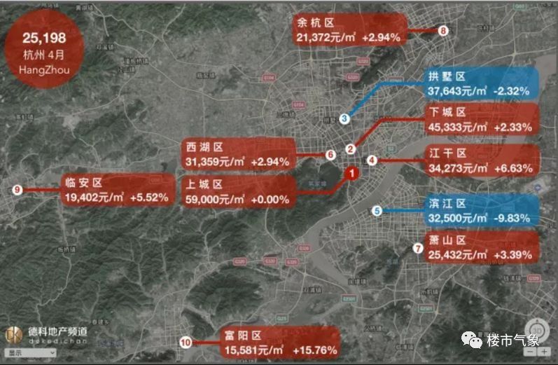 揭秘!合肥均价究竟多少?全国18座热门城市房价地图5月新鲜出炉，