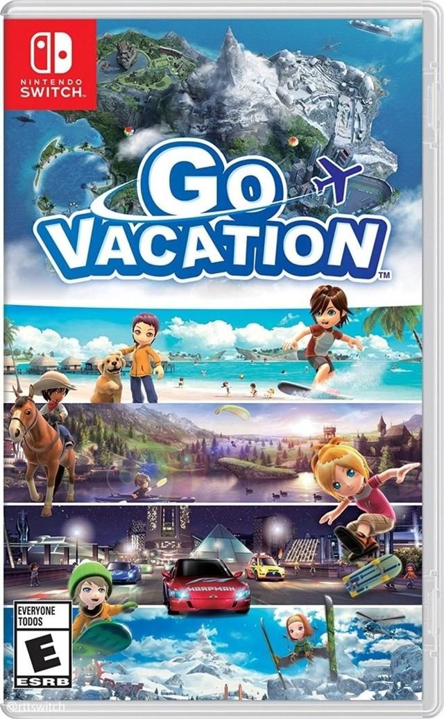 《去度假》Switch版实体封面公布 售价约三百