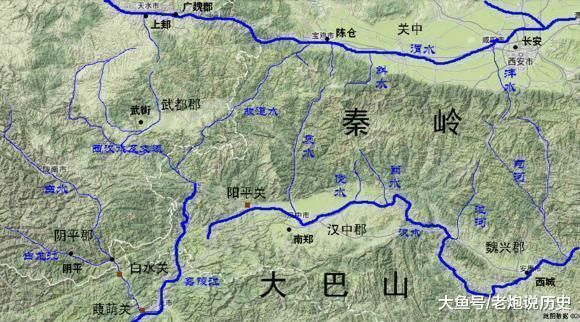 古代出川为什么要总走秦岭入关中, 而不是向东顺流进入江汉平原