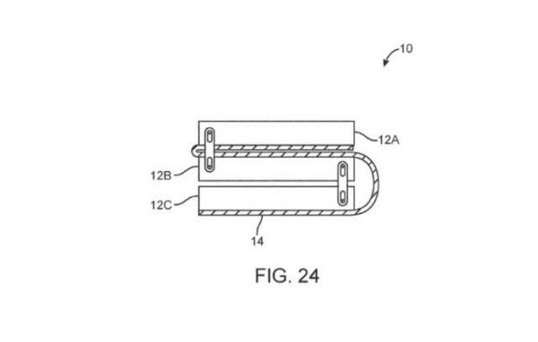 苹果更新可折叠iPhone专利 翻盖式\/三折叠设计