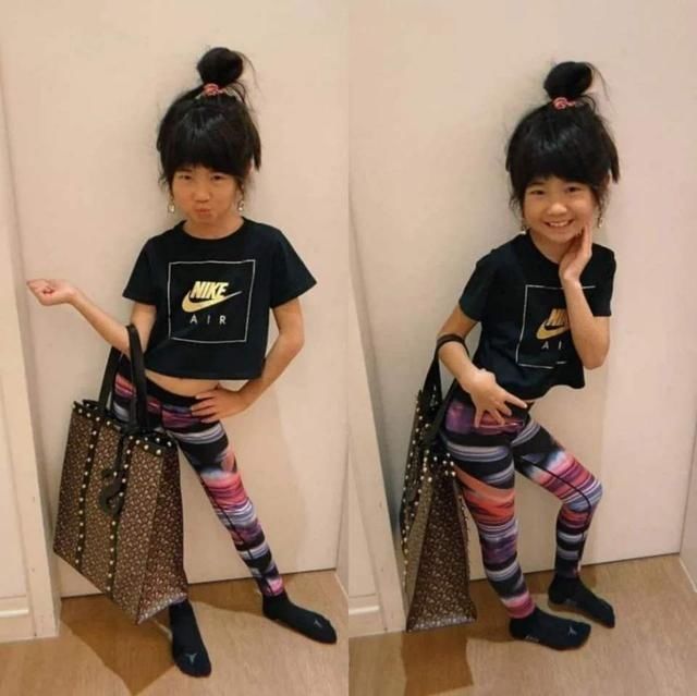 曹格女儿已经满十岁了，从肉嘟嘟变成小女神，被妈妈形容为小土匪