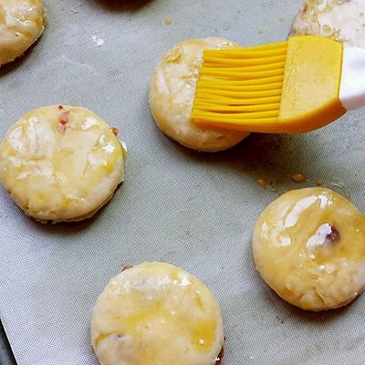 绿豆浆蔓越莓司康