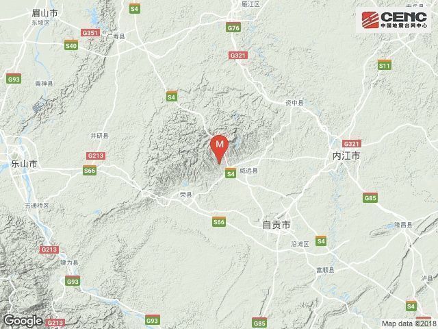 四川内江市威远县发生4.2级地震图片