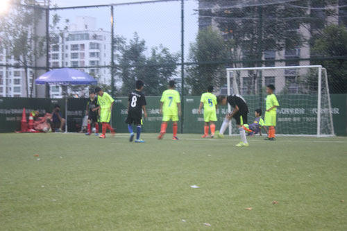 助力2018鲁能杯青少年五人制足球赛 济南九龙