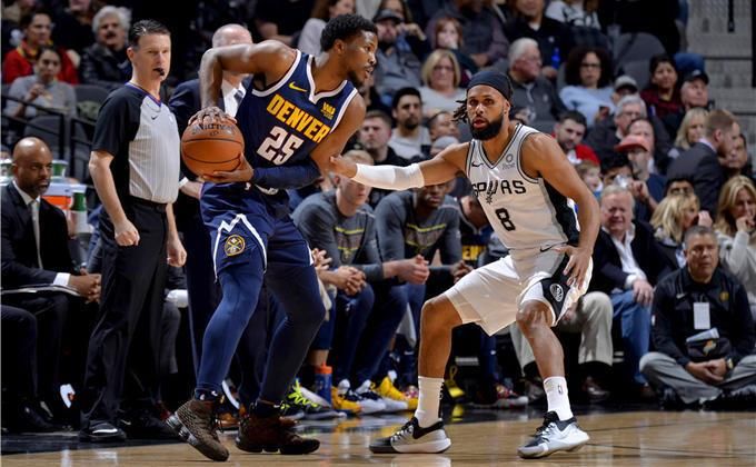 今年NBA季后赛的黑八奇迹,掘金队和马刺队