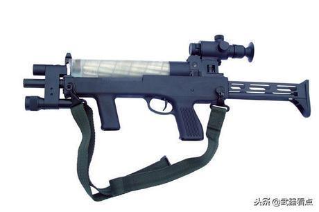 军事丨国产06式滚筒冲锋枪,在外观等方面还有