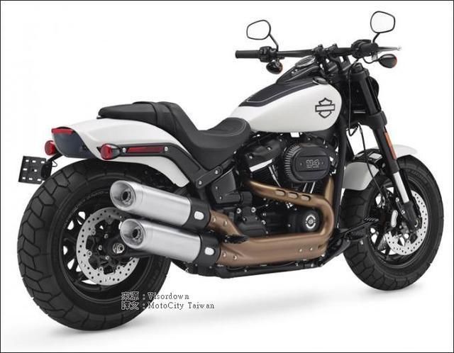 外媒试车哈雷全新FAT BOB 114美式巡航摩托