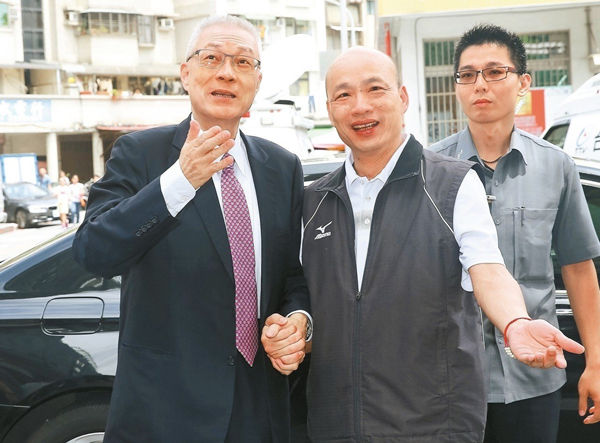 吴敦义将亲探韩国瑜征询参选2020意愿 已派4