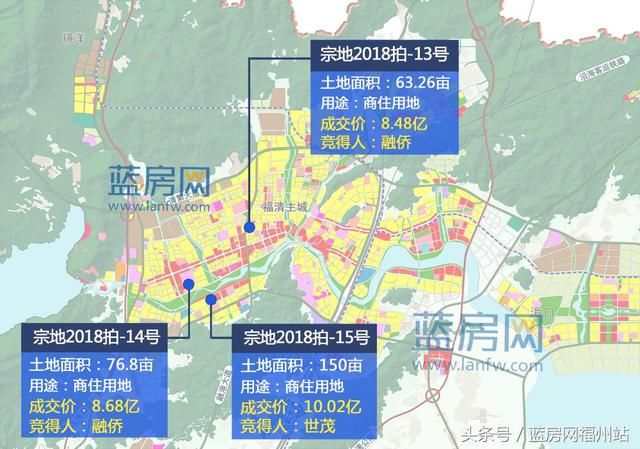 竞价均破百轮！福清今晨土拍吸金29亿！隐形楼面价首破8000元\/平