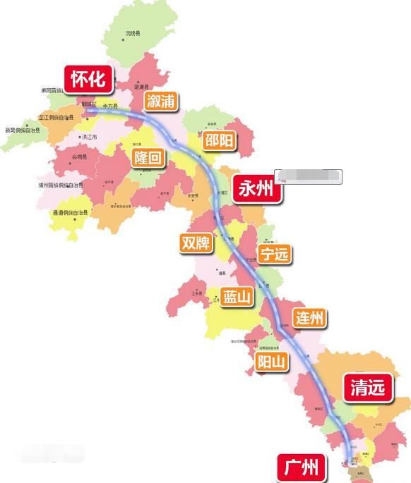 国家铁路规划：湖南有望再添一条高铁去广东，连接国内两大经济圈