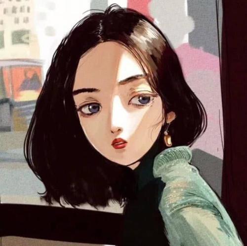 ins·超火·仙女头像:生活真的好难,想被你哄