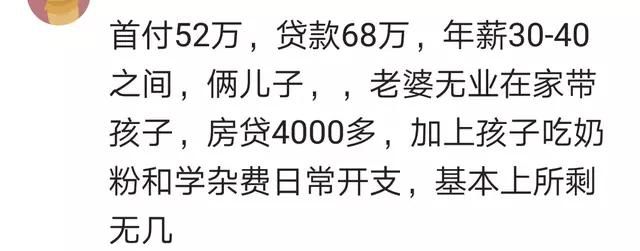 还房贷的日子有多艰难？网友：这辈子都在为房子打工