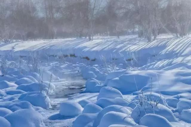 实拍张家口草原天路大雪，这样的寂静你见过吗