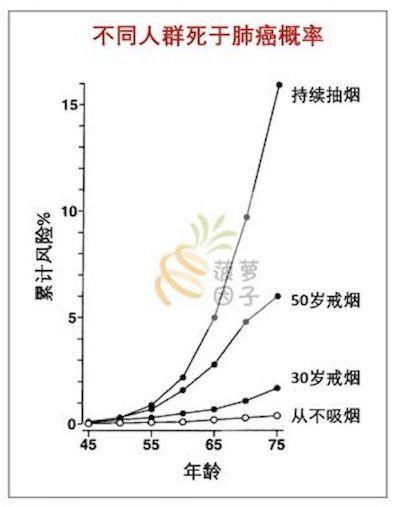 吸烟的人，究竟多大概率会得肺癌，多少会死于吸烟？