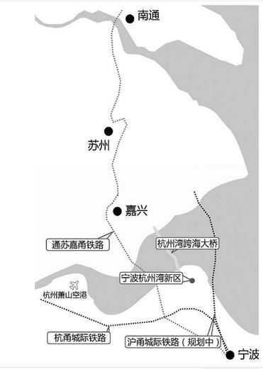 沪嘉甬高铁已获审批，在杭州湾建跨海大桥，宁波到上海不用绕杭州