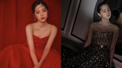 欧阳娜娜跨年造型