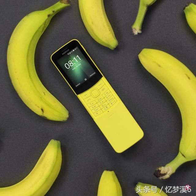 号称'香蕉'手机 4G版诺基亚8110来啦