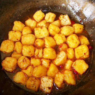 奢华牛肉酱烩油豆腐