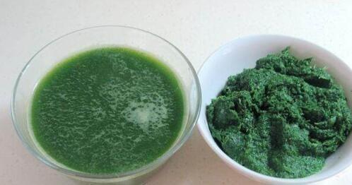 菠菜汁和面怎么取汁图解,菠菜汁和面菠菜还焯