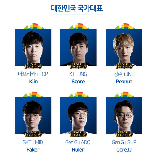 亚运会LOL项目赛程 27日下午中韩大战