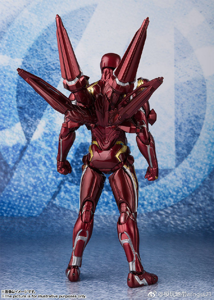 SHF 钢铁侠MK50 纳米武器组02 复联4版