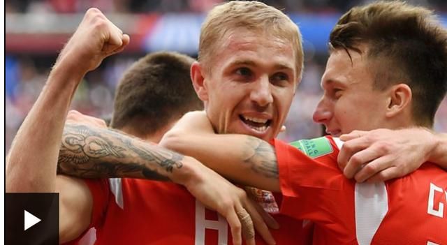 2018世界杯 俄罗斯和沙特阿拉伯