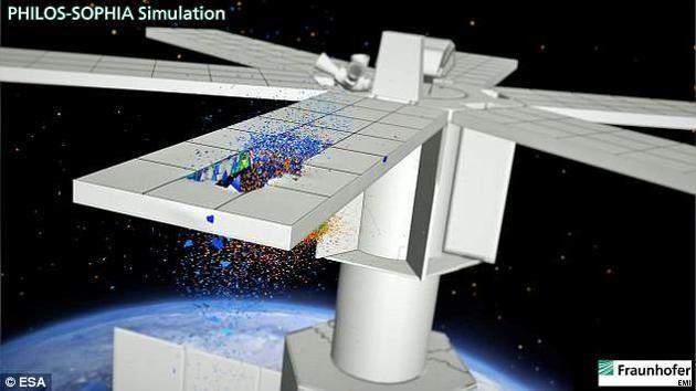 欧空局模拟卫星碰撞：这样的太空灾难或将越来越多