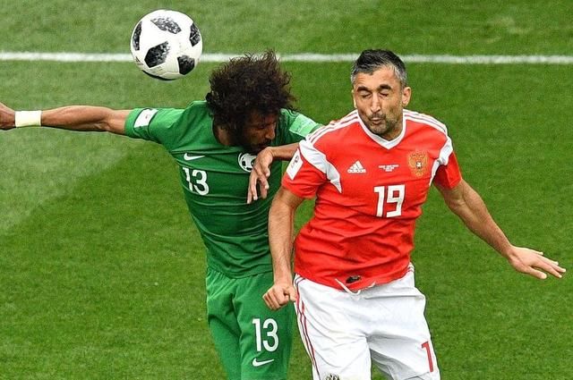 2:0,俄罗斯抓住沙特致命错误,亚洲队最大差距在