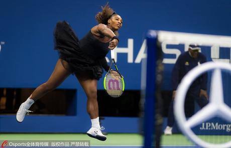 高清:美网小威爆冷送大阪直美夺冠 回球表情狰