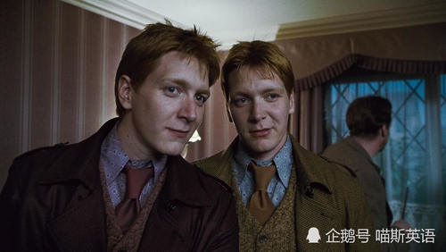 哈利波特:如何区分韦斯莱家的双胞胎?俩人的不