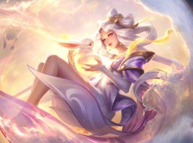 王者荣耀新英雄寒月公主嫦娥上线体验服,背景