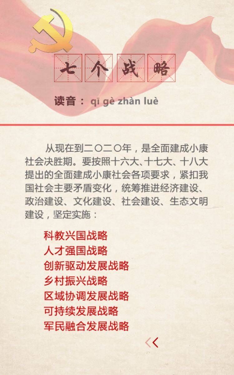 打开十九大 电子词典 ,掌握新思想、新论断、新