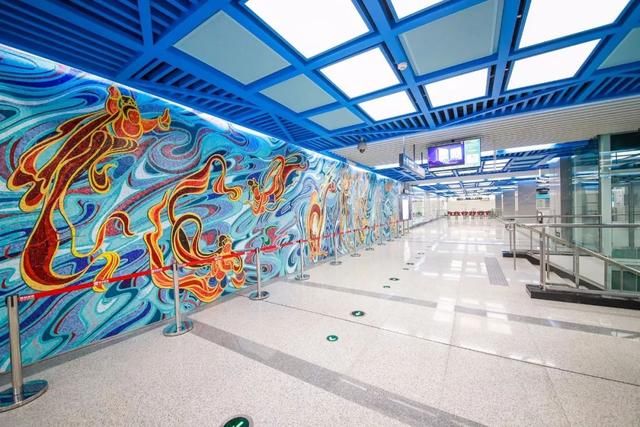 西安地铁4号线今日正式开通啦!