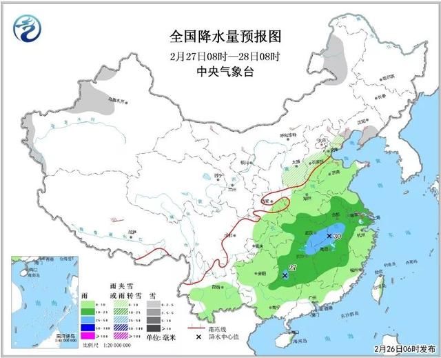 雨、雷、雪都来了，降水范围达到最盛！