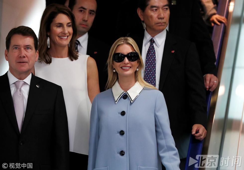 日本为伊万卡安排女保镖 专门防止粉丝前来送