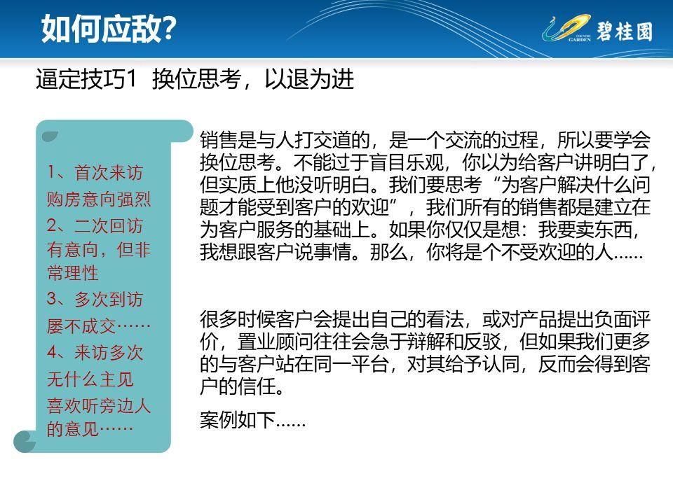 我是怎么被销售拿下的:碧桂园逼单技巧大全，全都是套路