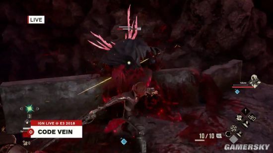 E3 2018:《噬血代码》实机演示 同伴协助痛快砍杀