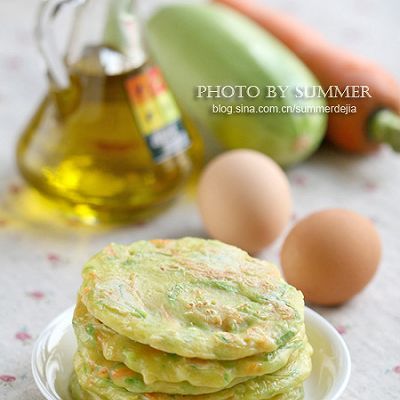 西葫芦胡萝卜煎饼