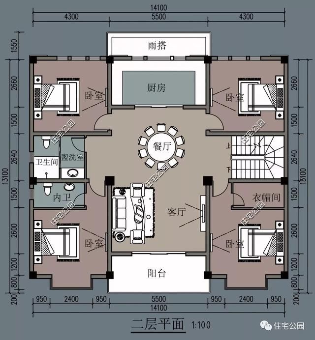 农村带商铺的小别墅怎么建？4套最佳户型分享，建4只要32万！