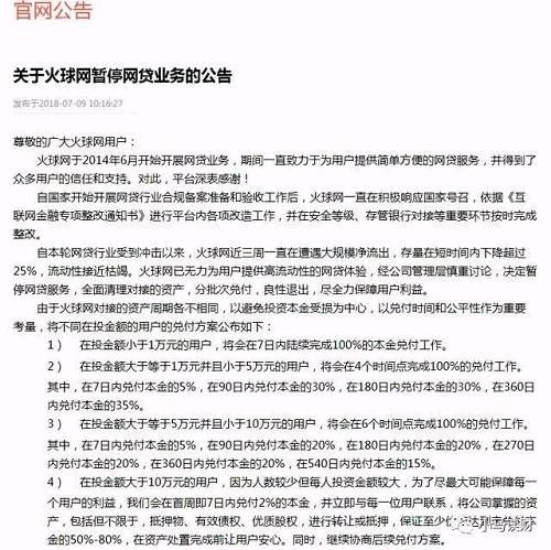 “焦虑!生病急需用钱，投了网贷基金10万，平台已雷还未退钱”