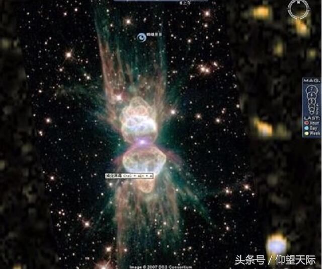 距地8000光年！太空激光正在从这个华丽的星云中发射出来