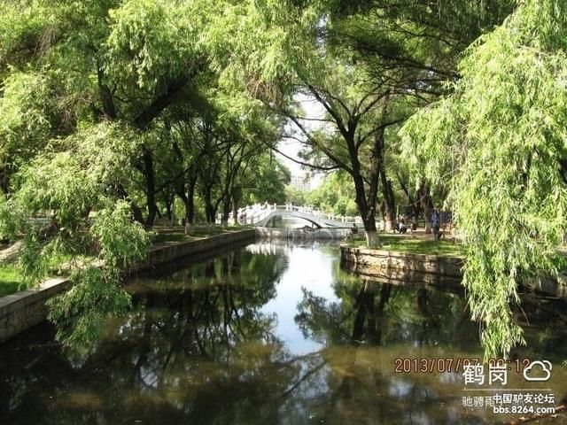 游佳木斯杏林湖公园