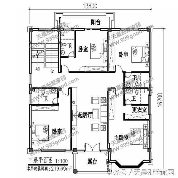 5款农村最受欢迎的别墅户型，2、3号太豪华没有足够大洋不敢动工